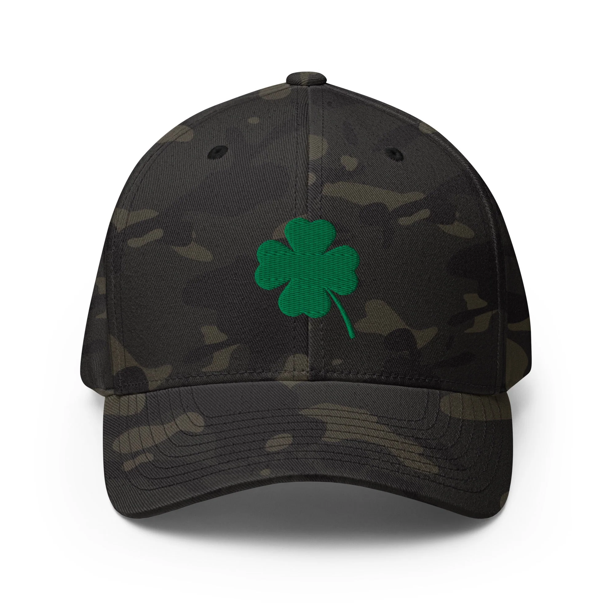 Clover Hat - Black Camo
