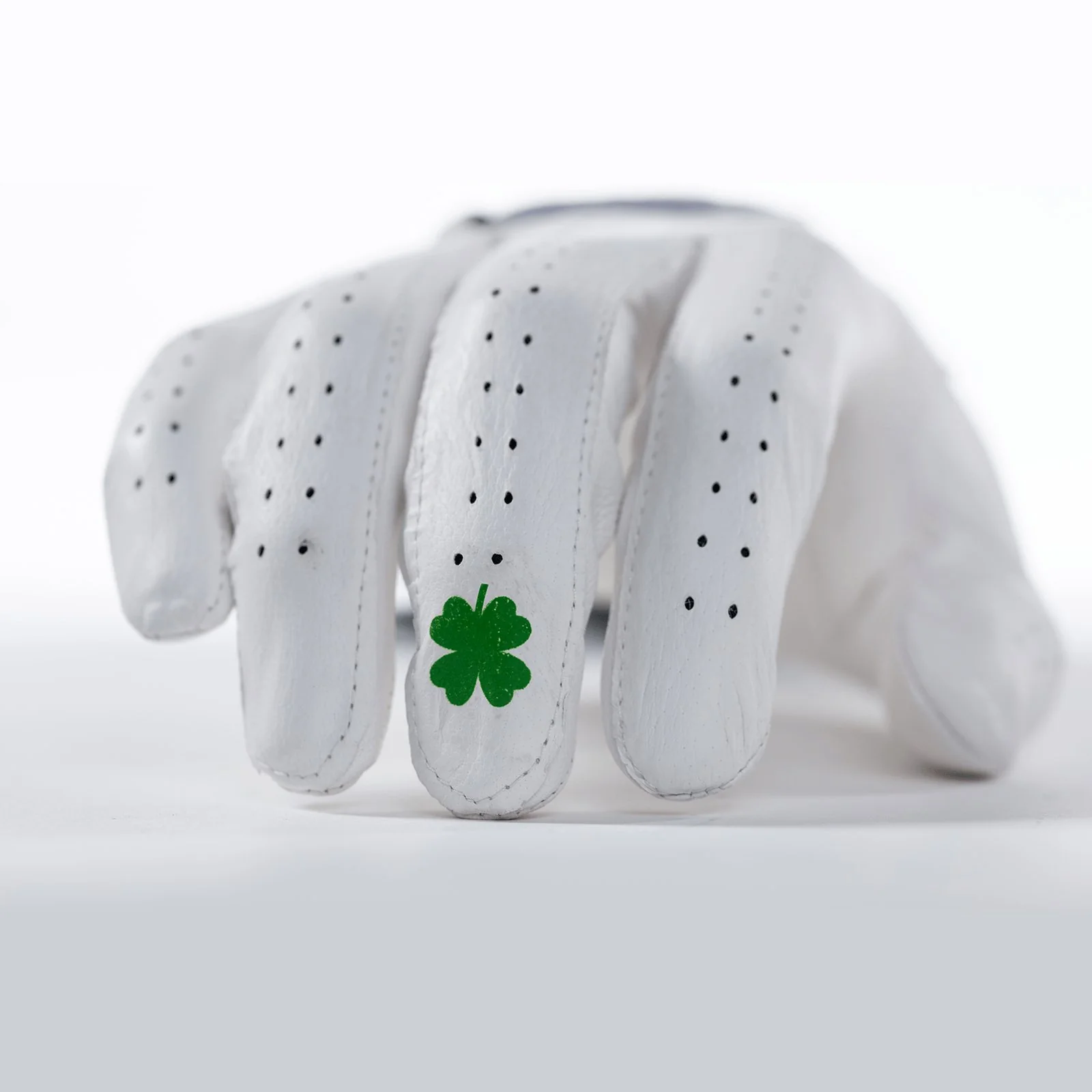 White Lucky Elite Tour Golf Glove - Image 3